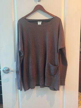 Cats Cashmere Crewneck Sweater - Brown